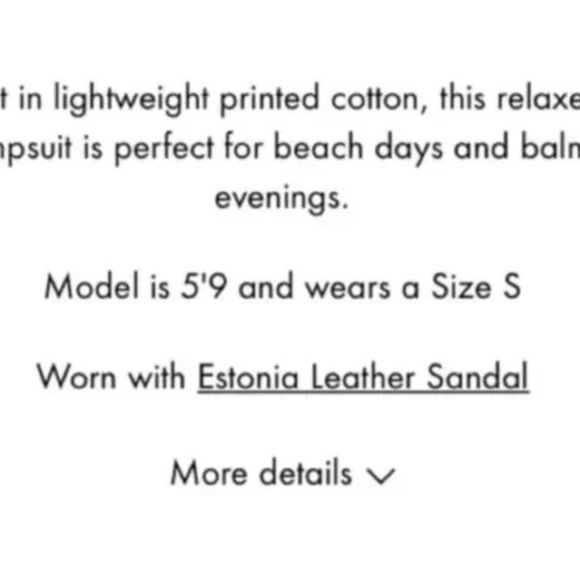 NWT Diane Von Furstenburg Beach Jumpsuit S - Picture 5 of 8